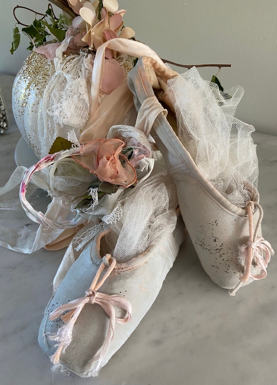 Sweet altered ballet shoes!