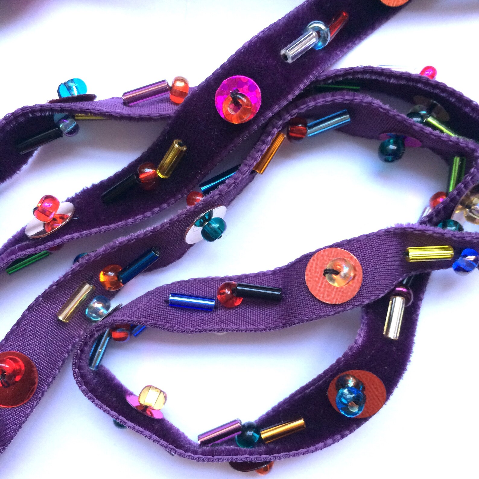 Purple Rainbow Glasses Cord Spectacular Etsy