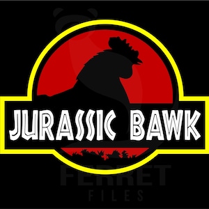 Jurassic Bawk - Chicken SVG EPS
