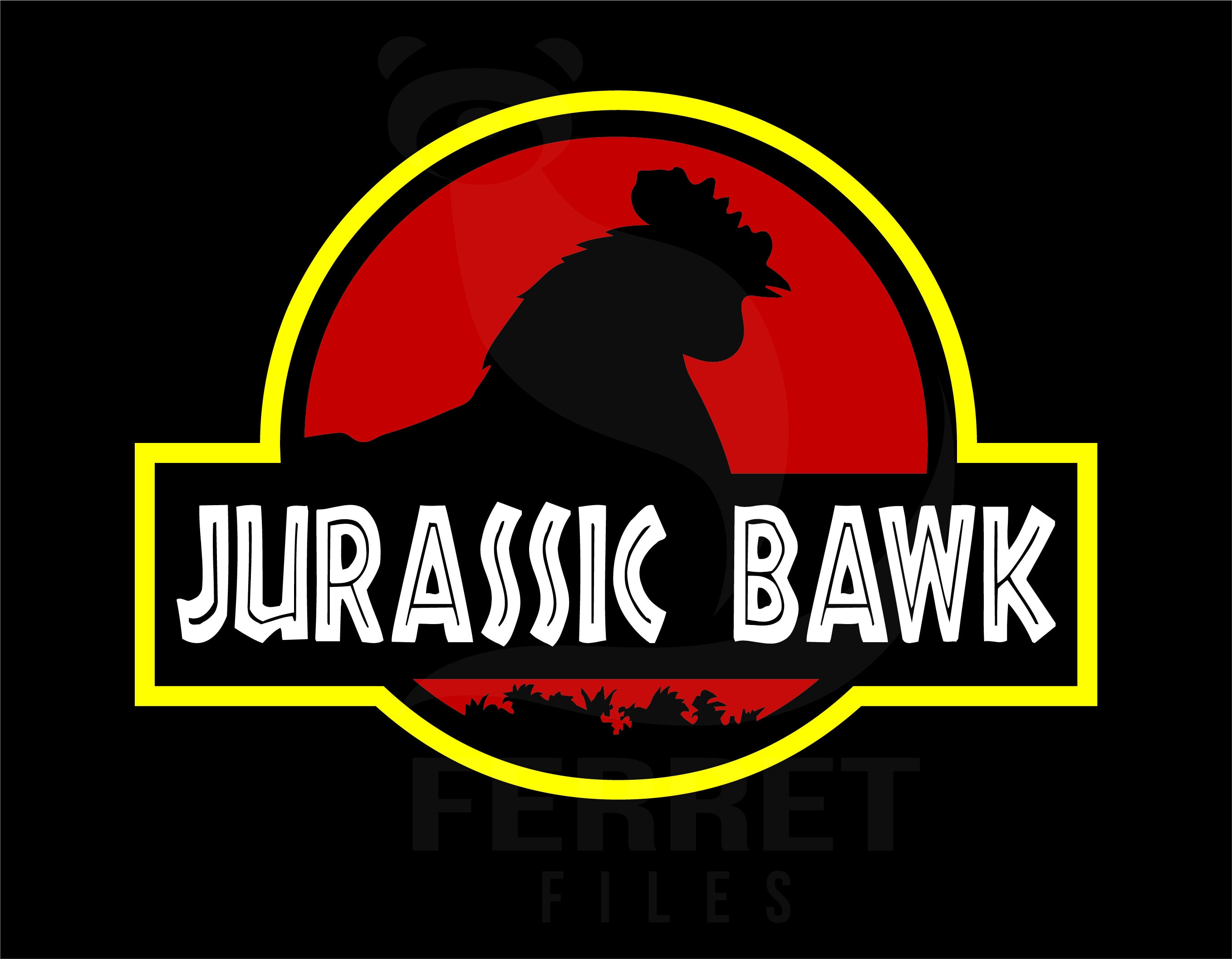 Jurassic Bawk Chicken SVG EPS Etsy
