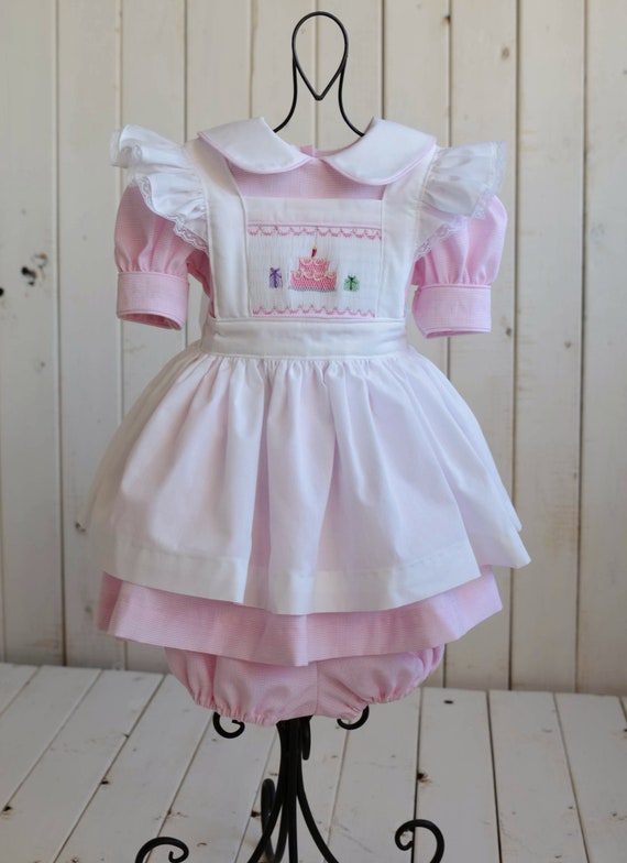 baby girl smocked birthday dresses