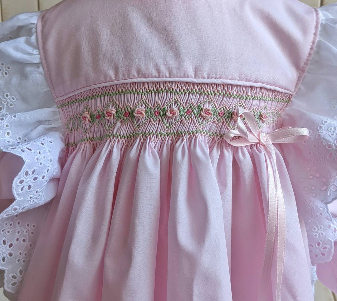 Folksy Floral Kids Pinafore
