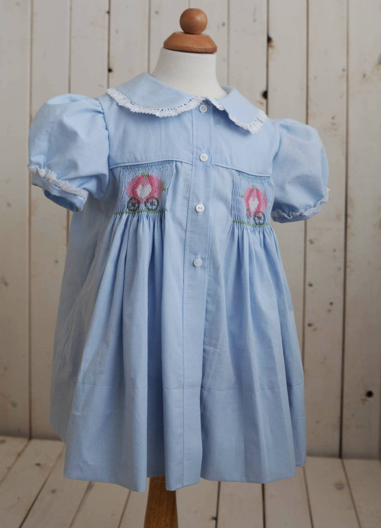 Alice Dress Smocked Etsy UK
