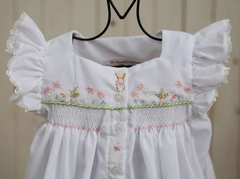 baby smocked easter dresses