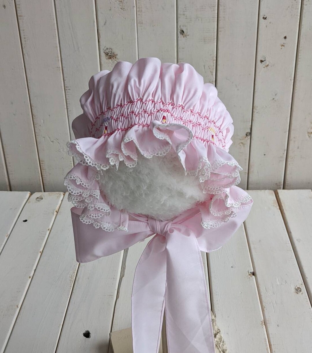 Sweetly Smocked Bonnet main image 1