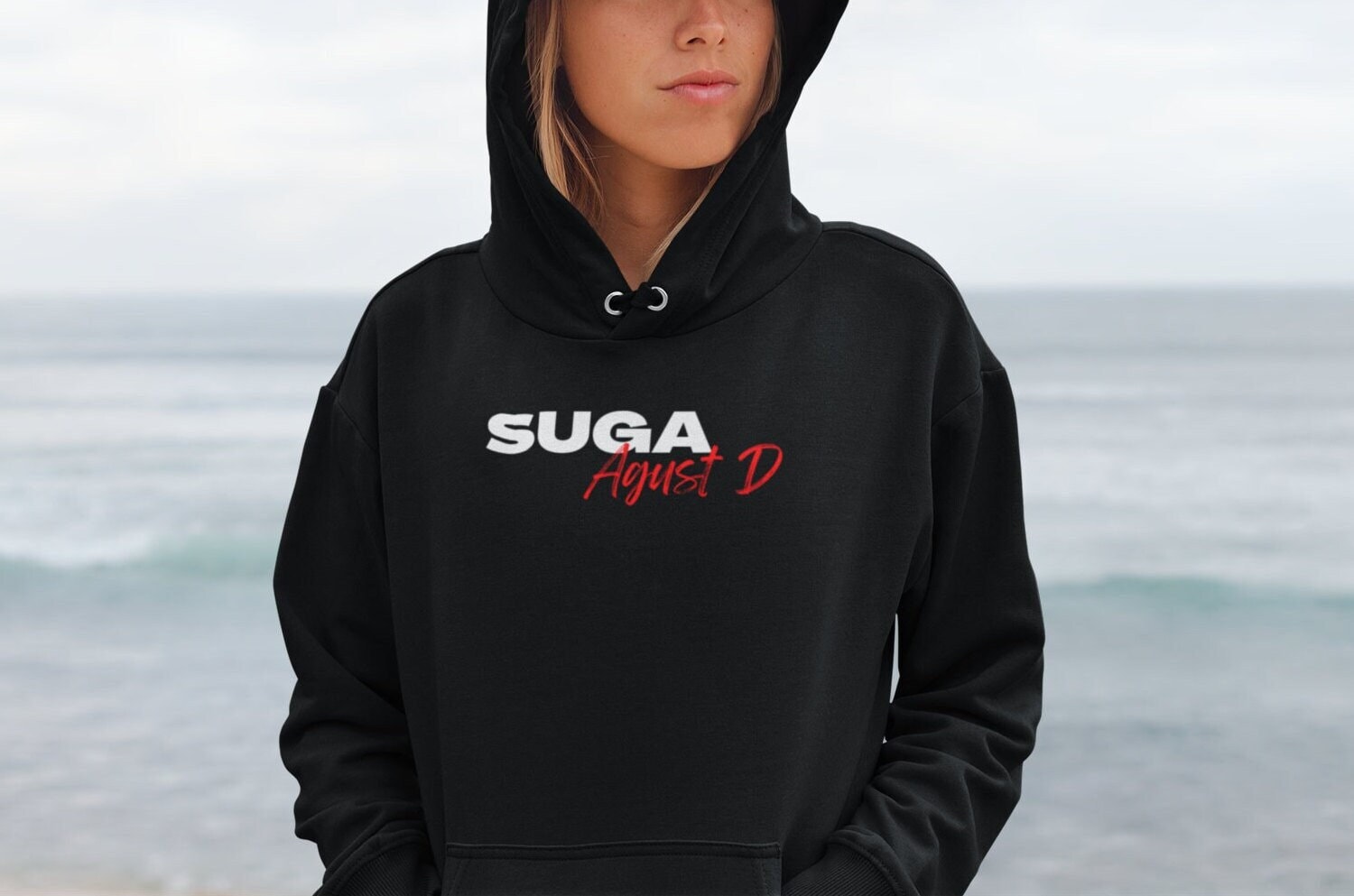 BTS suga Agust-D パーカー SUGA CREW | ZIP HOODIE🖤 - BTS ARMY GIFT SHOP