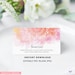 Printable Place Card Template for Indian Wedding, Shower, Name Cards for Table, Food Labels for ...