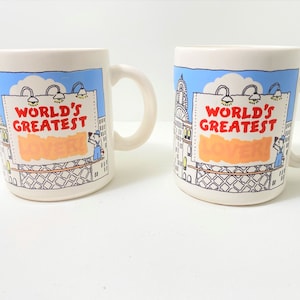Vintage 1984 Hallmark magic mug WORLDS GREATEST LOVER cute humor valentines day boyfriends sweetheart wife husband spouse mug