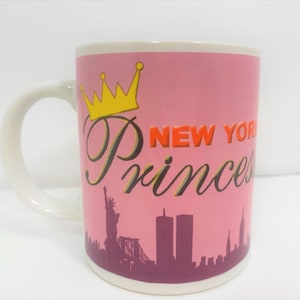 Pink New York Princess Coffee Mug