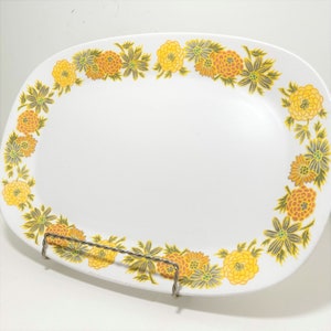Noritake Progression Sunny Side 13 x 9 Oval Platter #9003 Mid Century Modern