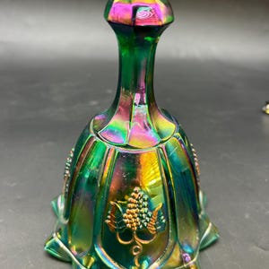 RARE Fenton 100th Year Bell Hand Painted Glass 2005