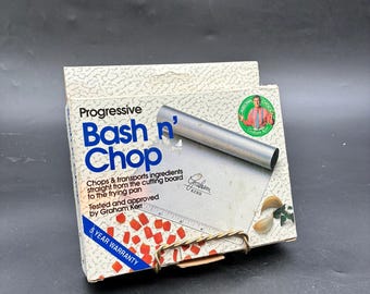 Progressive Bash n' Chop: Stainless Steel Kitchen Tool