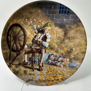 Konigszelt bayern charles gehm grimms fairy tales plate collection hansel gretel SIGNED