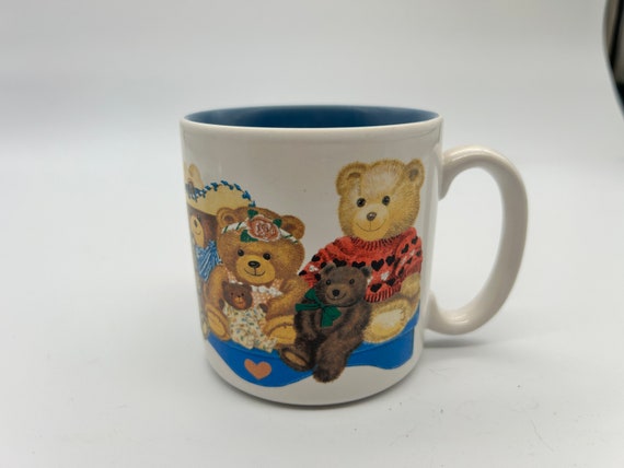 Tazza In Ceramica Con Orsetto E Cofanetto Regalo – 500ml Per Latte, Tè E Caffè