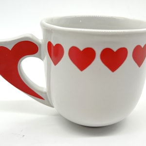 Vintage Valentines Day Sweetheart Heart Handle Boyfriend Girlfriend Be mine
