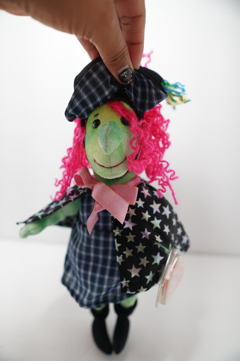 scary the witch beanie baby