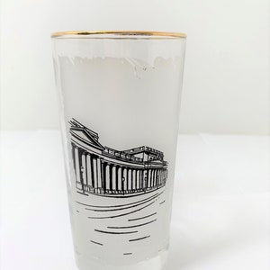 Pennsylvania Station New York City - Vintage RAILROAD Advertising GLASS