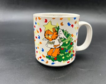 1978 Garfield  All  dressed up and no place to party Angel Mug