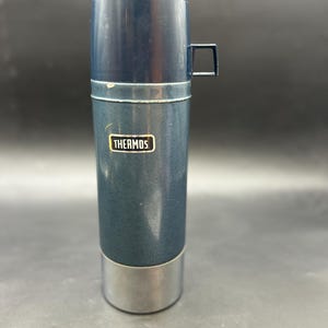 Vintage Thermoskanne 2480: 1 Liter Isolierflasche, Made in USA