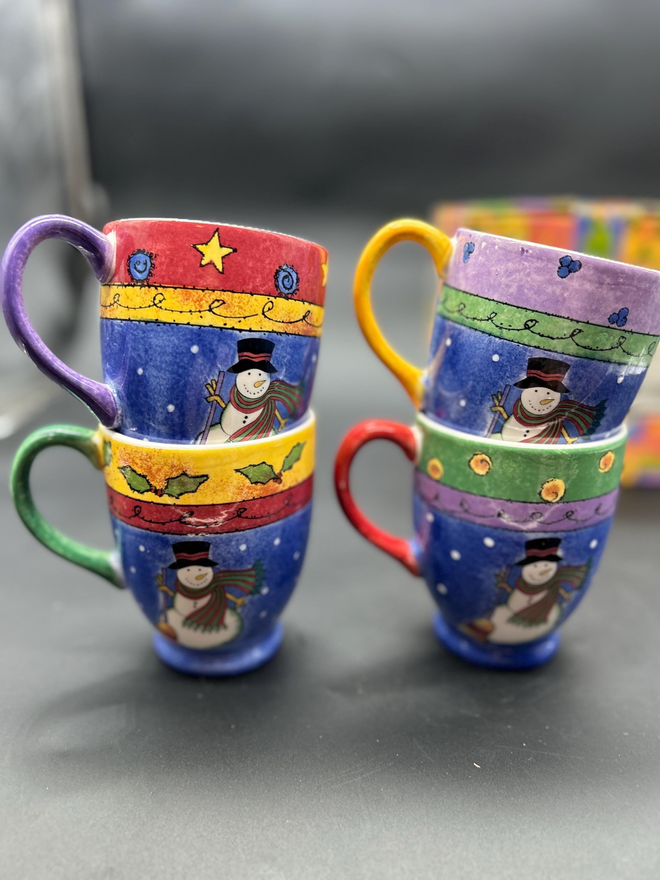 Magna SANGO ヴァレンチノXmas　おまけ⑫⑬⑭イタリア陶器X'mas Valentino Garavani Magna Produced By Sango China Set of 5