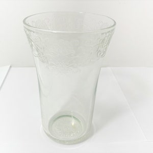 haselnussbraun Atlas florentin #2 mohnkristall flach Wasserglas 4 1/8
