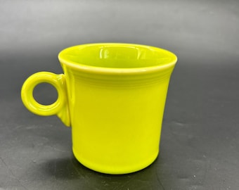 1950's Chartreuse Fiesta Tom and Jerry Mug