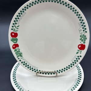 Lot of 3 Corning Corelle FARM FRESH Pattern 10-1/4&quot; Dinner Plates