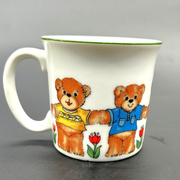 Enesco Rigglets Teddies Child's Mug Cup Lucy Rigg 1979 Excellent