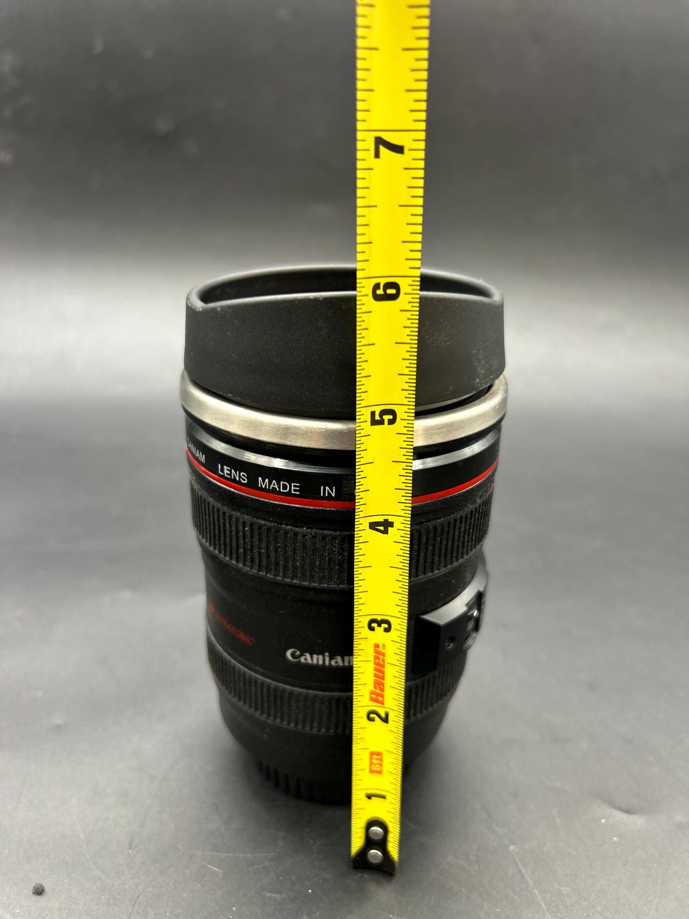 Camera Lens Coffee Tumbler: Insulated Stainless Steel Photography Gift -  Etsy