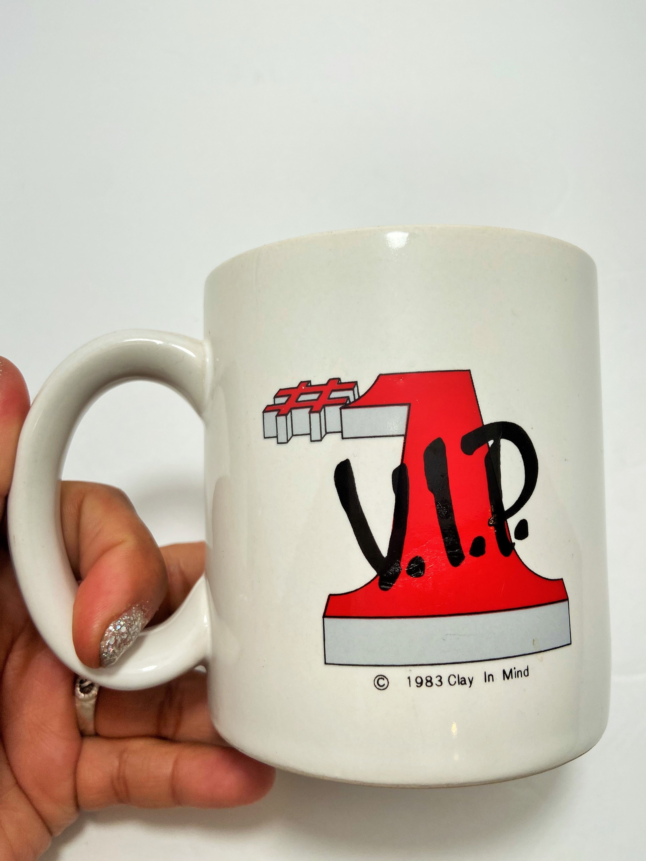 Vintage 1983 Humorous 1 VIP mug Coffee Mug Tea Cup Etsy