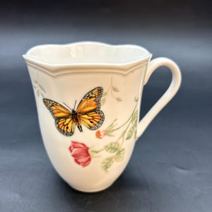 Lenox Butterfly Meadow Monarch Tea Cup Coffee Mug Replacement