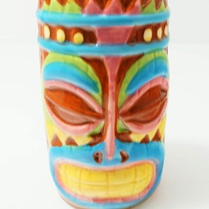 Ceramic Tiki Pepper Shaker