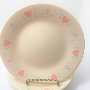 New Set of 8 Corelle By Corning 6.75&quot; Forever Yours Bread and Butter Plates