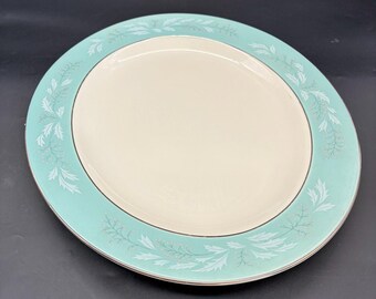 Homer Laughlin Cavalier Eggshell Romance Oval Platter 13.5 Inch