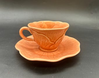 Vintage Metlox Lotus Poppytrail Pottery: Tan California Dinnerware