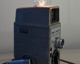 Vintage 8mm Movie Camera Lamp