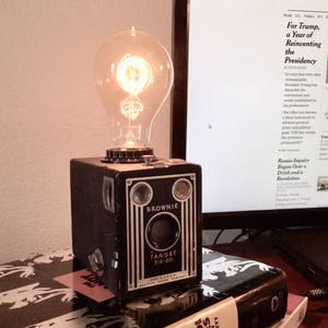 Lamp. Lightning . Box camera accent light. Perfct Gift for photographers