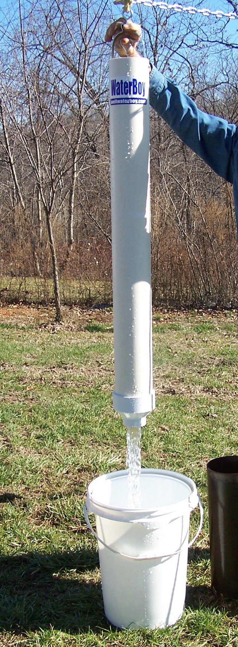 WaterBoy Well Bucket for water off grid FREE Shipping PVC Etsy
