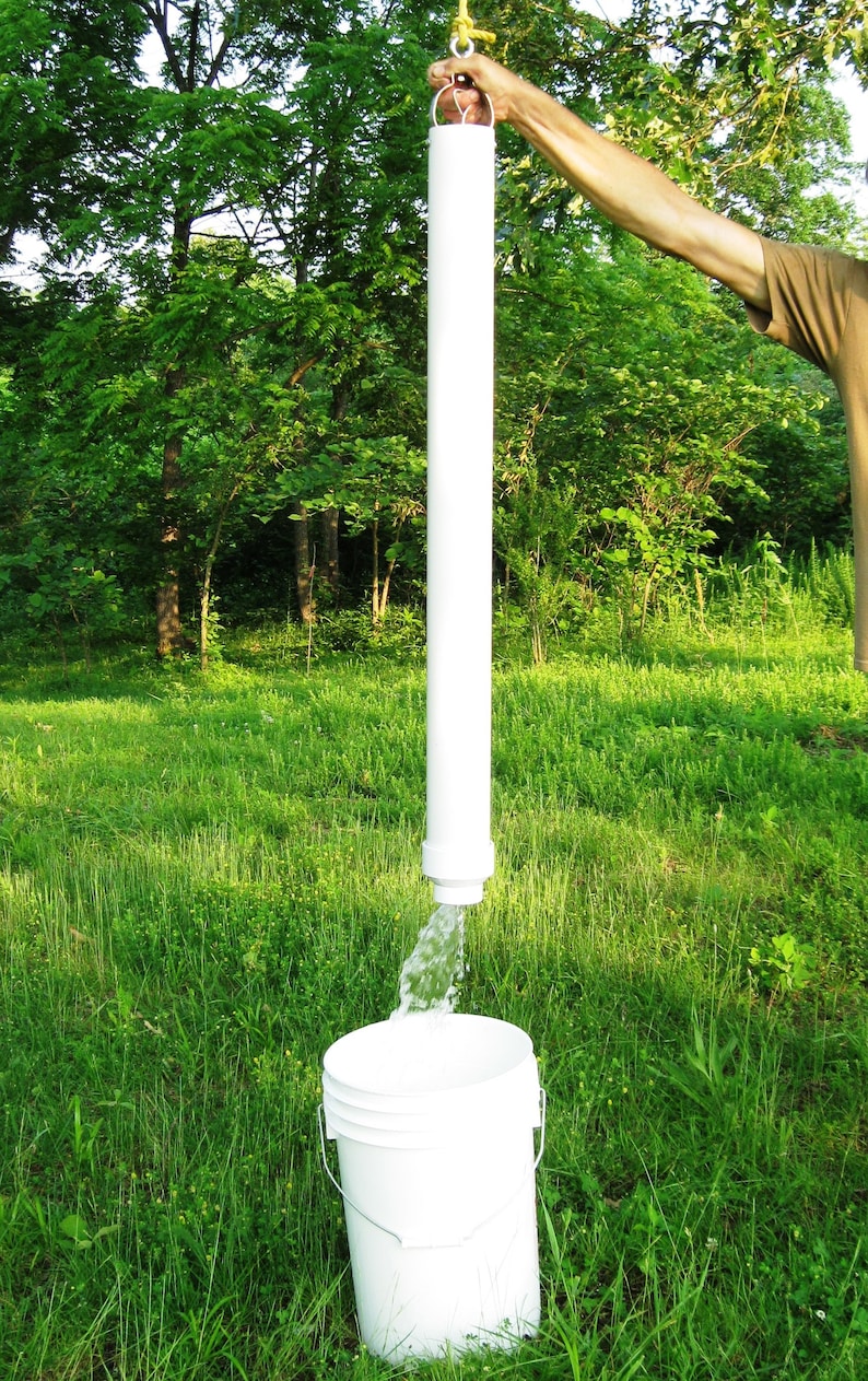 WaterBoy Well Bucket for water off grid FREE Shipping PVC Etsy