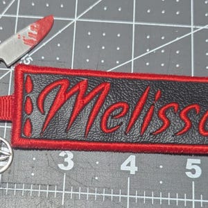 Horror name keychain customized