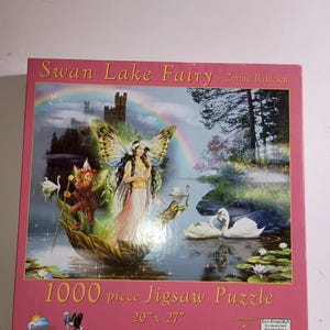 Vintage puzzle The Swan Fairy