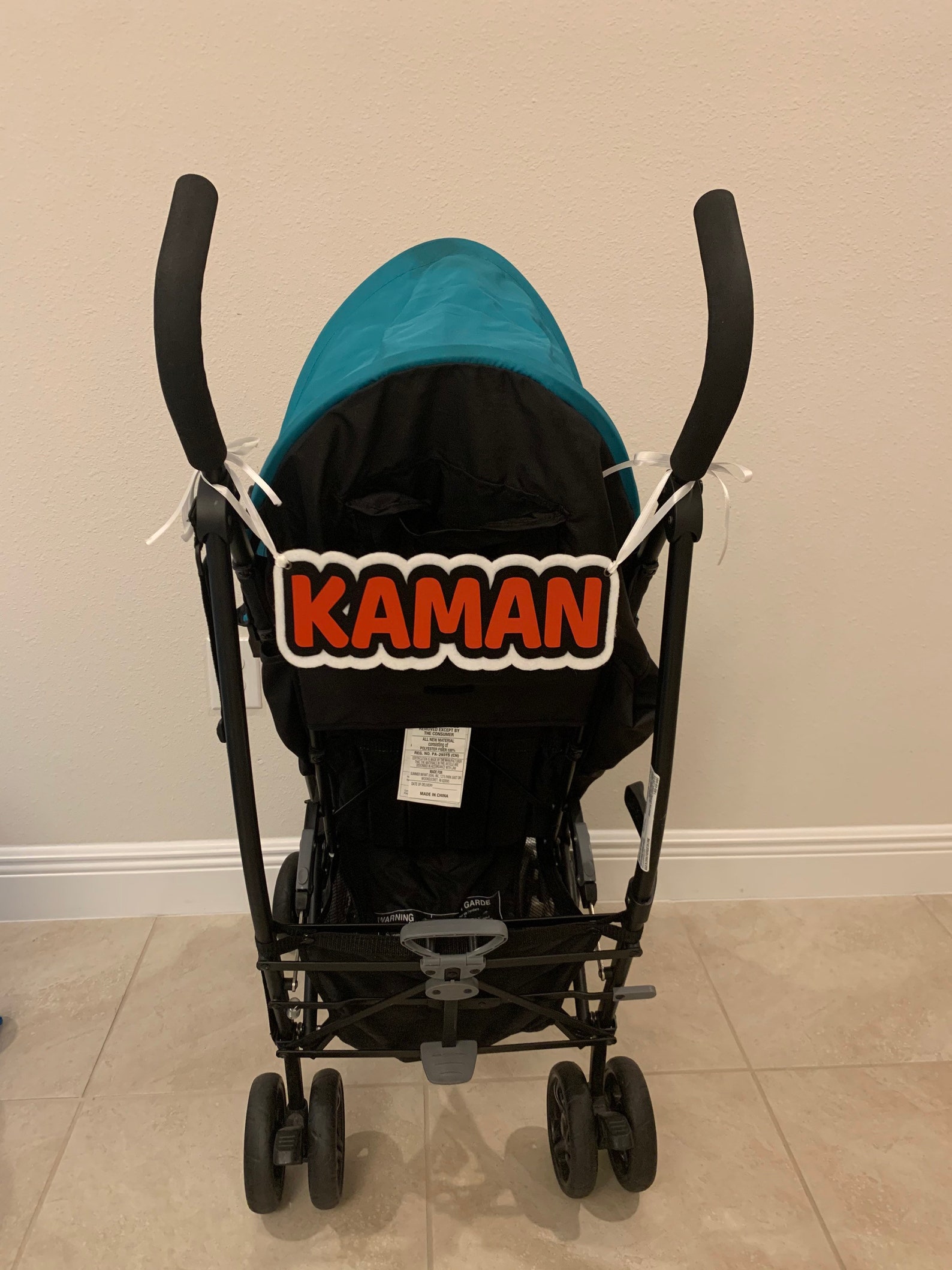 Stroller Tag Customized Personalized Theme Park Stroller Etsy