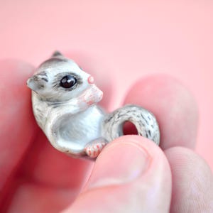 Sugar Glider Necklace | Camp Hollow Ceramic Animal Jewelry