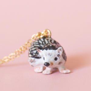Hedgehog Necklace | Camp Hollow Ceramic Animal Jewelry