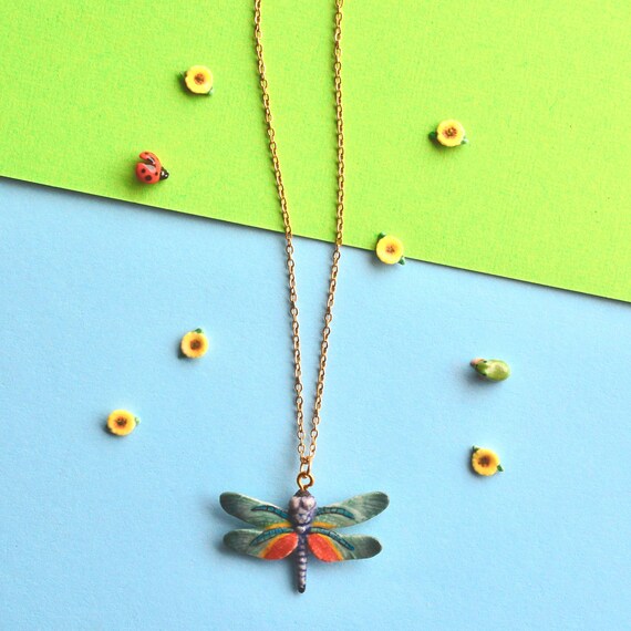 Dragonflies handcrafted jewelry sale