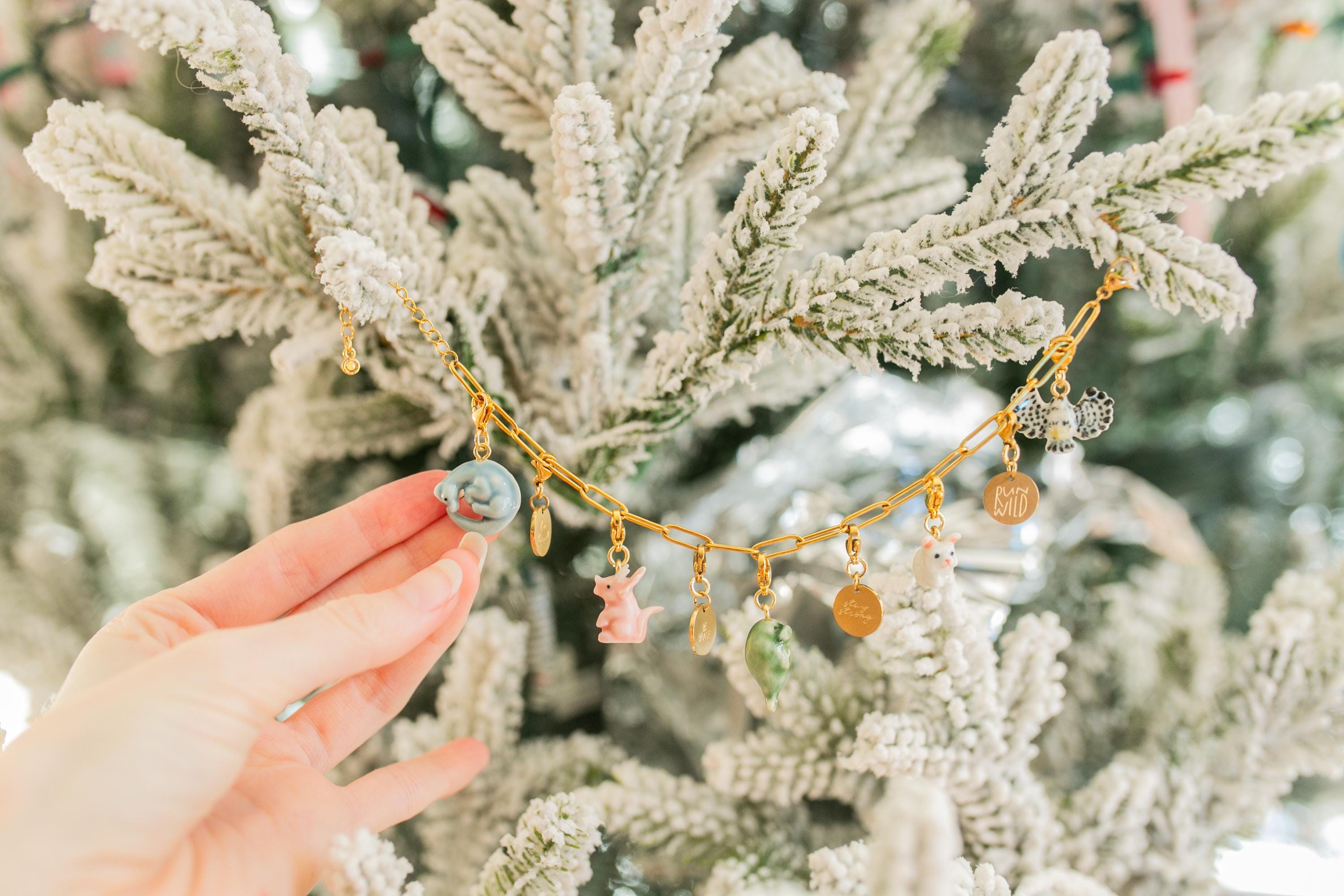 クリスマス12日間ブレスレットチャームセット - Etsy 日本