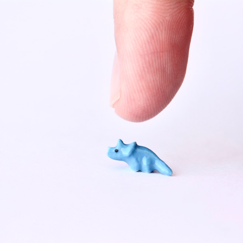 Ceramic Small Dinosaur - Etsy