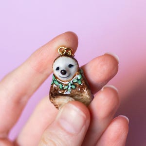 Sloth Necklace | Camp Hollow Ceramic Animal Jewelry