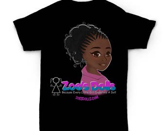 Black Shirt Original Zoe's Dolls