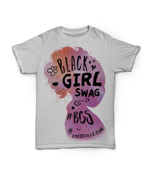 Silhouette Black Girl Swag